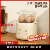 極致甄選 【台灣公司 超低價】110v家用煮蛋器小型多功能蒸蛋器煮雞蛋溫泉蛋自動斷電早餐機神器