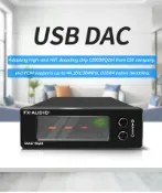 【寒舍小品】全新公司貨 FX-AUDIO SQ3 DAC前級 光纖&同軸輸出 保固一年