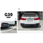 超級團隊S.T.G BMW G30 G31 M-TECH PERFORMANCE M5款 亮黑 後下巴 含反光片