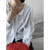 Codibook｜韓國 DAILYJOU 蕾絲荷葉邊襯衫［預購］雪紡襯衫 女裝