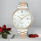 ALBA 雅柏 都會時尚大三針女錶 開學購物季 送禮首選-36mm (AG8N96X1/VJ32-X342KS)