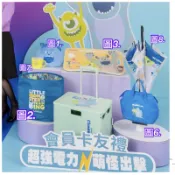 《我愛查理》  🔥 康是美 皮克斯 搞怪生活學  夢時代 來店禮 怪獸電力公司 7-11 小熊維尼 行李袋  餐袋 毛怪