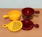 全新　手動多功能榨汁研磨器 水果壓榨器 榨汁機 磨泥 手壓 350ml　【家庭雜貨專區】☆流星百寶屋☆