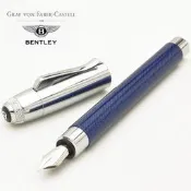 【UZ鋼筆文具】德國 Graf Von FABER-CASTELL輝柏 BENTLEY 賓利聯名系列 寶石藍鋼筆