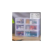 (店+)【KEYWAY 聯府】KEYWAY聯府 LF抽屜式整理箱30L/43L LF0083 LF0085 可堆疊 玩具整理 換季衣物收納