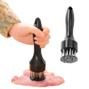 (店+)【蕉蕉購物】專業級不鏽鋼入味鬆肉器醃肉入味針 斷筋器 敲肉錘 鬆肉針 烤肉必備 廚具 中秋節