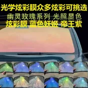 臻選時刻 【炫彩紫光】汽車隔熱膜 隔熱紙 貼膜 側擋膜 前擋膜 藍色妖姬 幽靈玫瑰 液態帝王 炫彩紫 高隔熱 防紫外線 隱私保護 施工簡易