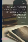 【三民網路書店】Commentarii in librum Aristotelis [peri hermeneias (Romanized form)] 作者：Karl Meiser