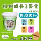 (現貨 發票)葉面肥 化學肥 即溶肥料  複合肥 神補二號 成長三要素 1公斤 18-9-16+mg5 速效肥 園藝肥