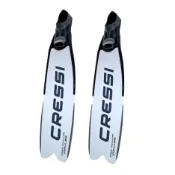 義大利知名品牌 *現貨* cressi gara modular Impulse 自由潛水長蛙鞋 蛙鞋 白色
