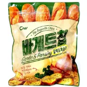 (店+)【CHARA 微百貨】韓國 CW 大蒜麵包風味餅乾 350g
