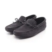 【DOKODEMO】【二手】 TOD'S Gommini 休閒鞋，灰色真皮駕車鞋，男士，二手