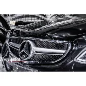 Kc汽車部品 賓士 BENZ W212 S212 水箱罩 [E63款] 後期 立標版保桿專用 銀色 黑色 E300
