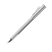 【Graf von Faber-Castell】繩紋飾 鋼筆-鍍銠金屬 M尖 VIP刻字服務(原廠正貨)