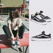 【VANS】官方旗艦 Premium LX Old Skool 黑灰色滑板鞋 休閒鞋
