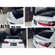 小亞車燈改裝-全新 ALTIS 14 15 16 17 18 年 尾翼 11代 11.5代 Z版 鴨尾 (無燈款)