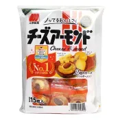 【Costco好市多】三幸 杏仁起士米果 43.5公克 X 5包 Sanko Rice Cracker Cheese Almond 43.5 g X 5-Pack