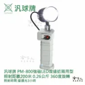 哈家人油shop 汎球牌 PM800 200M 360度 強磁 LED 工作燈 可吸附金屬 手電筒 捕魚 PD 300 哈家人