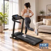 MRF 健身大師 專業科技減震電動跑步機 (氣壓摺疊/多重防護)