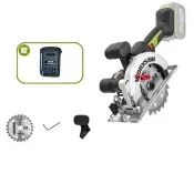 【WORX 威克士】20V 無刷鋰電圓鋸機 WU535X.9+F48(可用博世電池 圓鋸機 電動圓鋸機 手持圓鋸機 金屬圓鋸機)