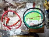 KYMCO 公司貨，LAD9 正負極導線：新奔騰車系 G4-125 電瓶正極導線接地線電池線銅頭電瓶線接頭銅片