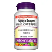 綠野春風百貨場 Webber Naturals 綜合消化酵素咀嚼片 270片