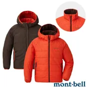 【MONT-BELL】兒童 THERMAWRAP PARKA 雙面連帽化纖保暖外套.夾克_1101650 OG 橘