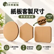 瓦楞紙板｜紙板 客製化紙板 紙箱 隔板 紙碗隔板 多尺寸紙板｜杰特紙箱｜