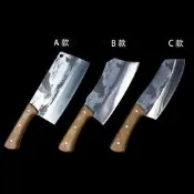 正品龍泉俠客堂家用菜刀 套裝不銹鋼鍛打廚刀 三件套特價手工刀【行運賣場】