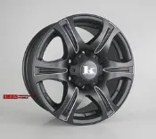 台灣製精品King品牌4X4吉普車專用鋁圈16吋6孔139.7 7J ET44適用Starex史塔瑞斯/HIACE海力士