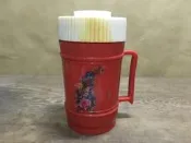 特價 WH23174【四十八號老倉庫】全新 早期 台灣 水銀內膽 保溫杯 高17.5cm 1杯價【懷舊收藏拍片道具】