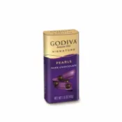 [昇恆昌宅配網] Godiva CHOCOISTE PEARLS DARK GODIVA｜經典鐵盒黑巧克力豆