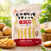 Chiao-E 巧益 小個子原味薯條 ｜馬鈴薯條｜酥脆零食｜休閒零嘴｜全素