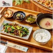  【MoTicket電子票券】台北長庚/小巨蛋商圈【潮牛殿溫體牛創意鍋物】現切溫體牛單人商業午餐券_附手沖牛肉湯與經典熱炒(mo)