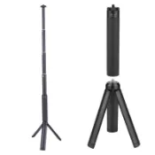 Dji OSMO Mobile 6/5/4/se DJI OM4/OM5/OM6 穩定器三腳架延長桿雲台配件鋁合金延長桿