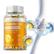 Pslalae - VITAMIN D3 + K2-MK7 補充劑 - 60/120粒 美國製造