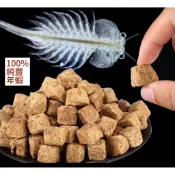 精品100%豐年蝦塊#水族專用不混水天然冷凍乾燥處理豐年蝦塊#七彩神仙孔雀魚鬥魚熱帶小型魚通用飼料#烏龜爬寵高蛋白零食