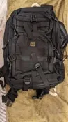 [送bagrun魔鬼氈]bagrun 都會玩家軍事風格後背包+軍風機能隨行貼身小包+MOLLE系統軍規水壺包
