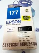 ✿花蕾絲寶貝屋✿全新Epson-177墨水匣(黑)過期/封膜未拆