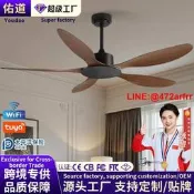 吊扇 工業風吊扇 靜音遙控吊扇 大風量 變頻省電 餐廳客廳適用 簡約復古 吊頂電風扇
