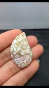 玉琢坊-珊瑚玉墜 菊花玉墜 A4