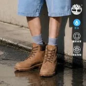 Timberland官方旗艦 男款淺棕色Timberland R 25輕量款防水6吋靴|A6CH6EM5