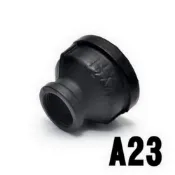 特力屋 工業風 異徑內牙直接頭(1.2“轉六分-黑色)