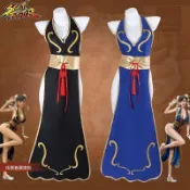 🔥臺灣發貨🔥街霸春麗cos服 性感旗袍舞獅演出扮演cosplay遊戲同款萬聖節服裝