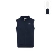 【FILA】女性 GOLF 高爾夫 線衫背心-丈青 5SWY-6131-NV