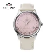ORIENT 東方錶 Quartz Classic 系列 75週年太陽能錶 皮帶款 RA-WK0005P 淡粉色 - 38.4mm