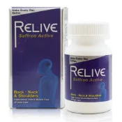 【蝦皮直營】RELIVE 西班牙藏紅花暢通神方 30顆/瓶 薑黃 黑胡椒 保健食品