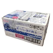 一單限一箱 日本 IRIS OHYAMA 富士山強氣泡水 環保無標籤款 500毫升 X 24瓶 Costco 氣泡礦泉水