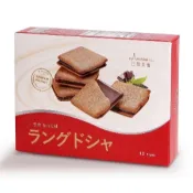 巴黎貝爾 香榭金巧紅韻/摩卡特調/香榭巧克薄餅 餅乾 蛋奶素 84g/盒