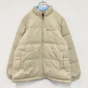 【DOKODEMO】McGREGOR羽絨服，80%羽絨，米色，L碼，古著